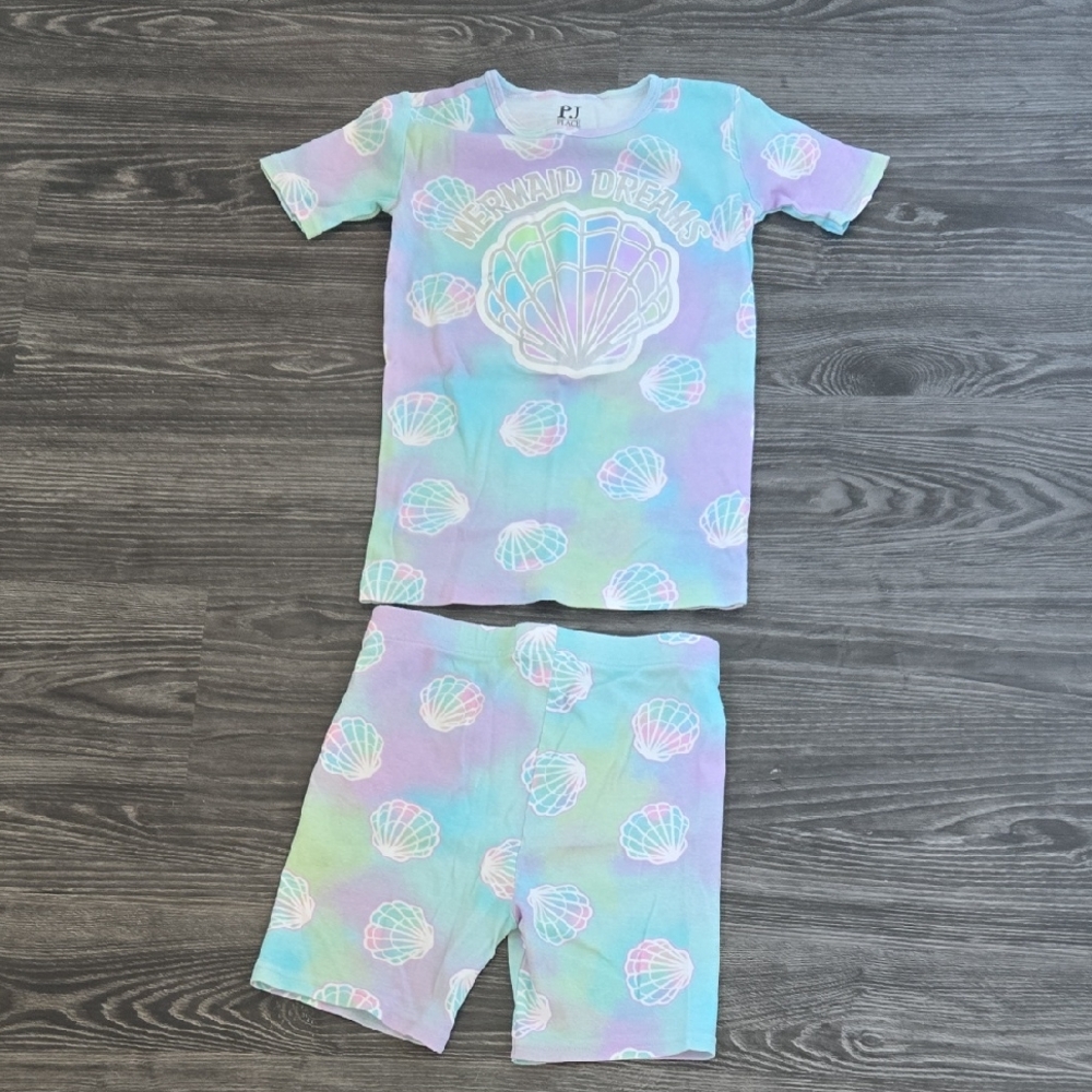 Mermaid Dreams Kids Pajamas - Multicolor